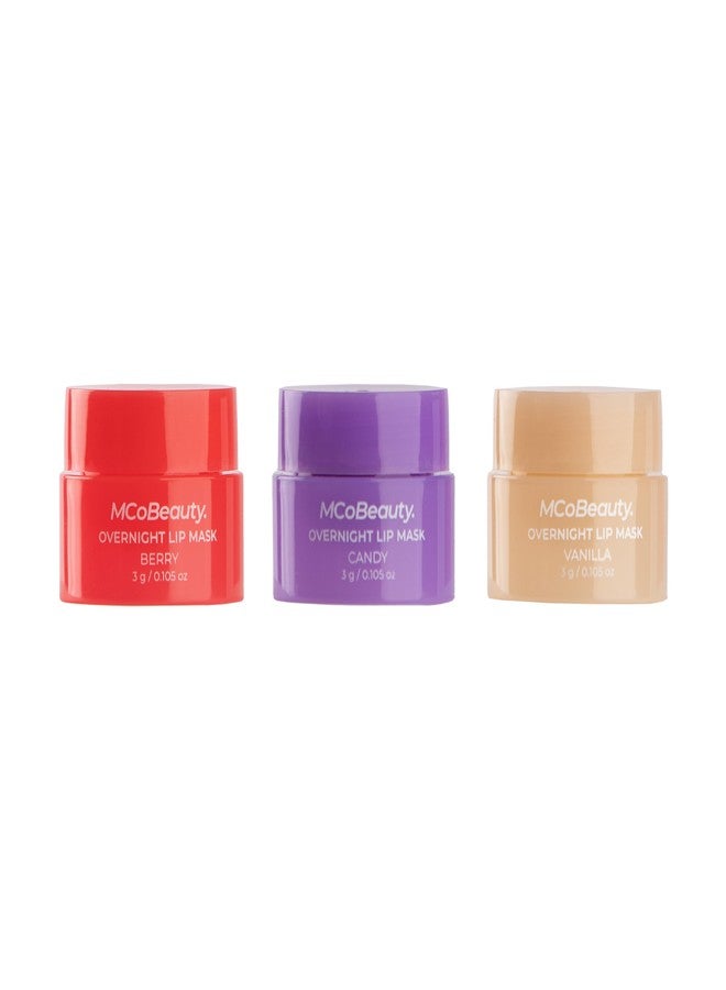 MCoBeauty - Double Duty Lip Mask Deluxe Trio - Contains Coconut Oil and Vitamin E Lip Balm for Day or Overnight Mask - Skin Care and Makeup Accessories - Stocking Stuffers for Women - 15g - Image 2
